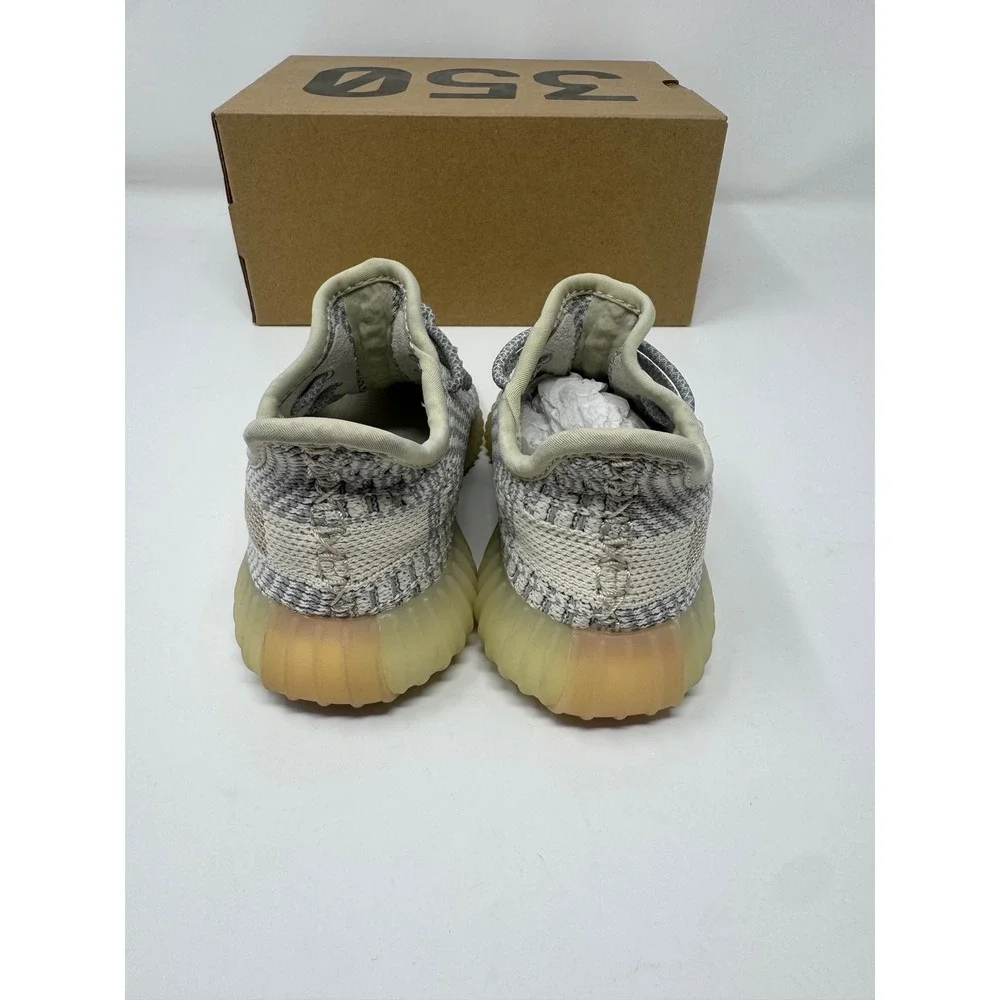 Adidas Yeezy Boost 350 V2 Infant Lundmark Grey Cream Sneakers FV3246 Size 7K